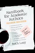 Handbook for Academic Authors 4th Edition
