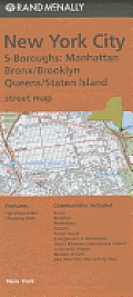 New York City 5 Boroughs Street Map