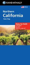 Rand McNally Northern California Easy to Fold Laminated Map