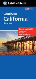 Rand McNally Easy to Fold: Southern California Laminated Map