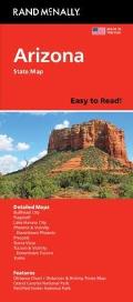 Rand McNally Arizona Easy to Read Folded MapState Map