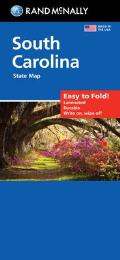 Rand McNally Easy to Fold: South Carolina State Laminated Map