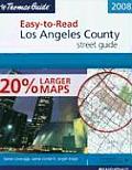 Thomas Guide 2008 Los Angeles Easy To Read