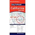 Rand McNally Easy to Read California State Map