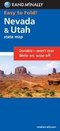 Nevada Utah State Highway Easyfold Map