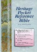 Bible Kjv Heritage Pocket Reference Bibl