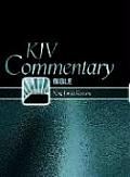 Bible Kjv Black Commentary Large Print