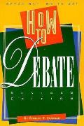 How To Debate Speak Out Write On Book