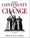 Continuity of Change The Supreme Court & Individual Liberties 1953 1986