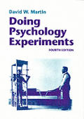 Doing Psychology Experiments
