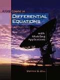 First Course in Differential Equations With Modeling Applications - With CD (8TH 05 - Old Edition)