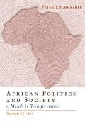 African Politics & Society A Mosaic In Transformation