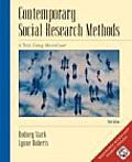 Contemporary Social Research Methods Using Microcase Infotrac Version With CDROM & Workbook