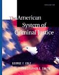 The American System of Criminal Justice with CDROM and Other