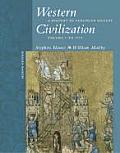 Western Civilization A History Of European Society Volume I To 1715 With Cd Rom With Cdrom