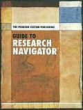 The Pearson Custom Publishing Guide to Research Navigator
