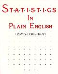 Statistics In Plain English