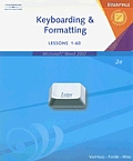 Keyboarding & Formatting Essentials Lessons 1 60 With CDROM 2nd Edition