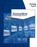 Working Papers for Albrecht Stice Stice Swains Accounting Concepts & Applications