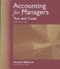 Accounting for Managers: Text & Cases