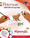 Peterson Field Guide Coloring Books Mammals With Stickers