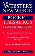 Webster's New World Pocket Thesaurus, Second Edition