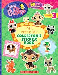 Littlest Pet Shop The Official Collectors Sticker Book Volume 3 With 80 New Pet Stickers