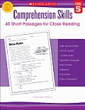 Comprehension Skills 40 Short Passages for Close Reading Grade 5