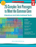 25 Complex Text Passages to Meet the Common Core: Literature and Informational Texts, Grade 3