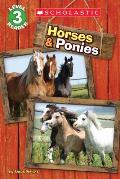 Horses & Ponies Scholastic Reader Level 3