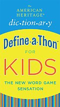 American Heritage Dictionary Define a Thon for Kids The New Word Game Sensation