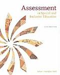 Assessment In Special & Inclusive Education 11th edition