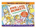 Five Little Monkeys Jumping on the Bed Travel Activity Kit