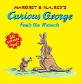 Curious George Feeds the Animals 8x8 with Stickers