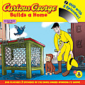 Curious George Builds a Home Book & DVD Cgtv 8x8