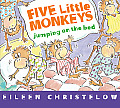 Five Little Monkeys Jumping on the Bed board book