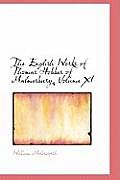 The English Works of Thomas Hobbes of Malmesbury, Volume XI