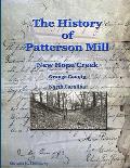 History of Patterson Mill - New Hope Creek - Orange Co., NC
