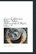 Lezioni Di Letteratura Italiana Dettate Nell'universita Di Napoli, Volume II