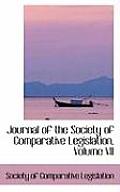 Journal of the Society of Comparative Legislation, Volume VII