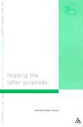 Reading the Latter Prophets: Toward a New Canonical Criticism