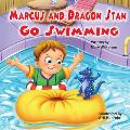 Marcus and Dragon Stan Go Swimming