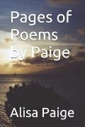 Pages of Poems by Paige