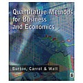 Quantitative Methods for Business & Economics