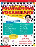 Quick Activities To Build A Very Voluminous Vocabulary
