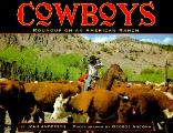Cowboys Roundup On An American Ranch