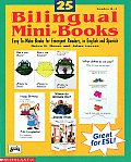 25 Bilingual Mini Books English & Spanis