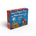 Where Do Diggers Trains & Planes Sleep at Night Board Book Boxed Set