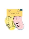 Library Card Baby/Toddler Socks 4-Pack - 2t-3t