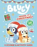 Bluey Hooray Its Christmas A Sticker & Activity Book